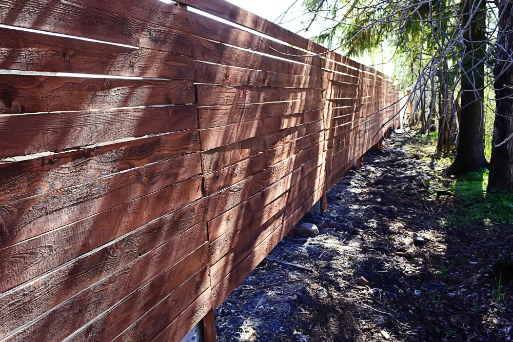 timber fencing
